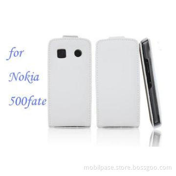 Genuine Waterproof Nokia Leather Phone Case For Nokia 500 f